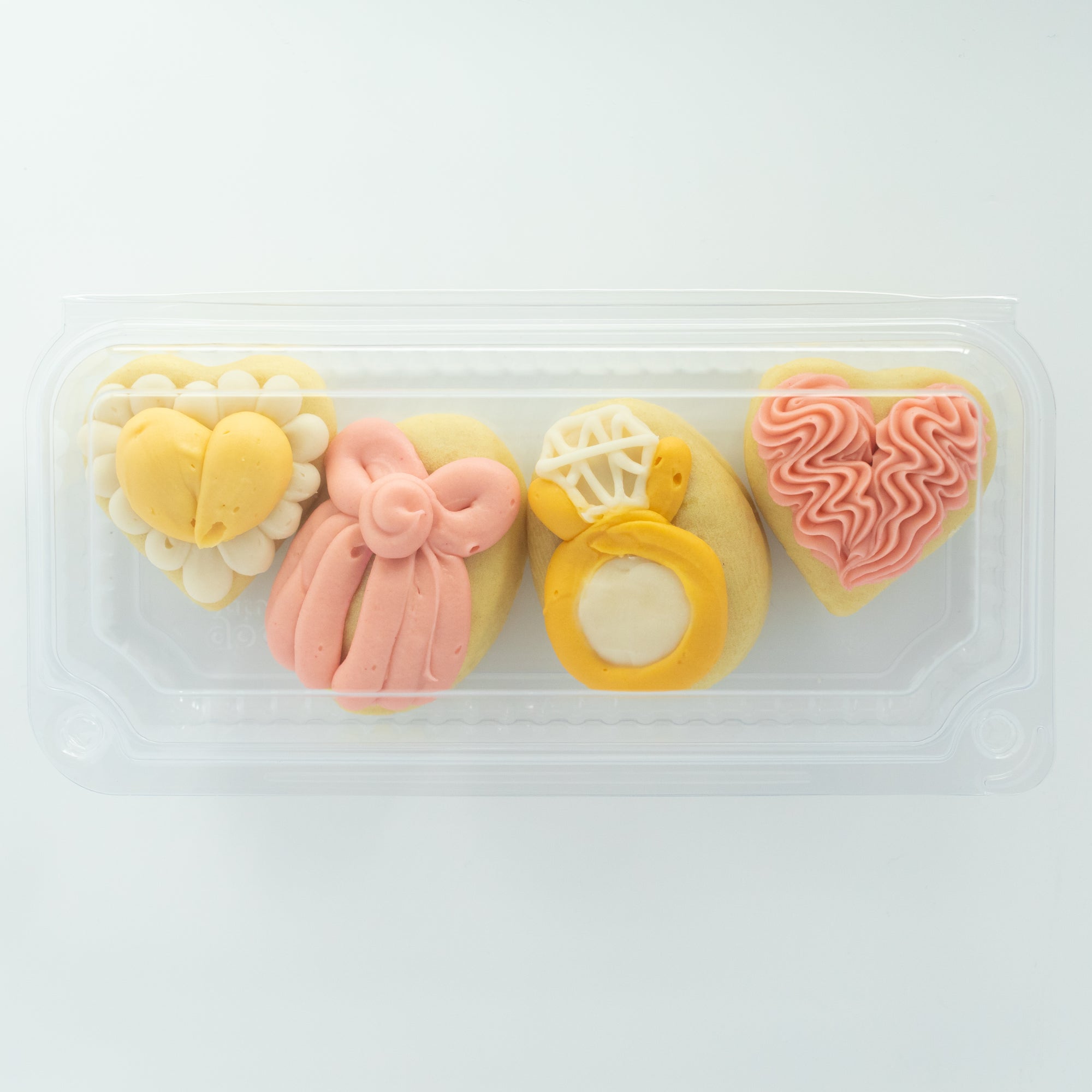 Bridal Party Sleeve (4 MINI Sugar Cookies)