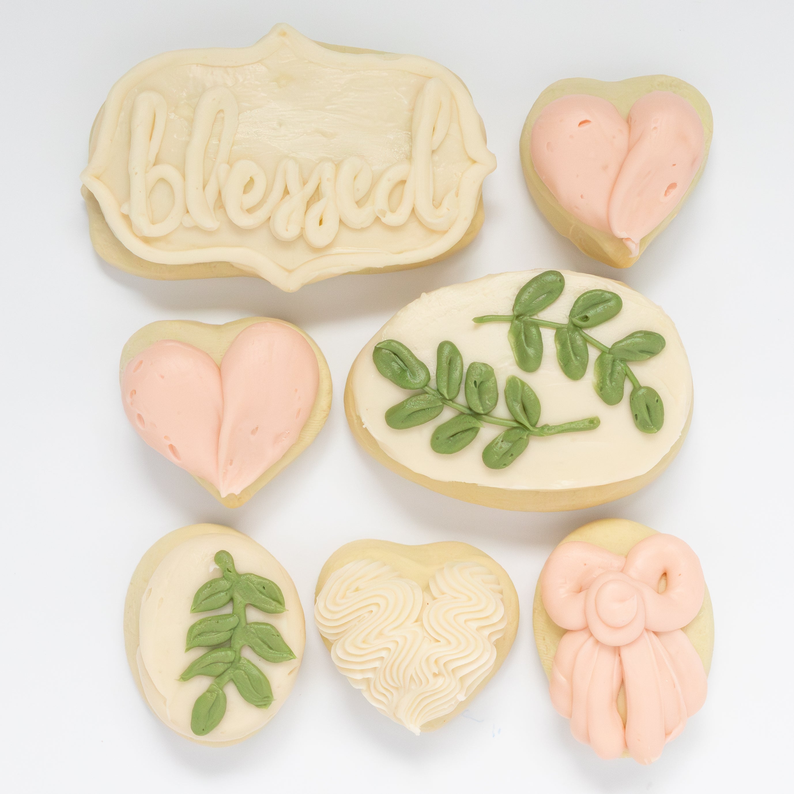 Girl Baby Blessing Sugar Cookies