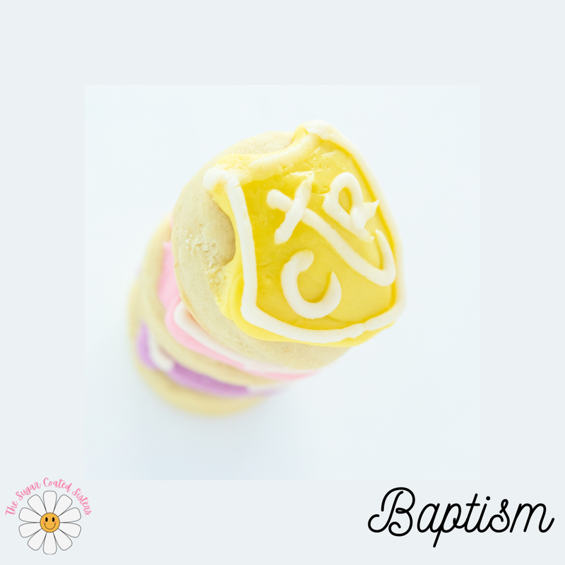 Baptism Sugar Cookies