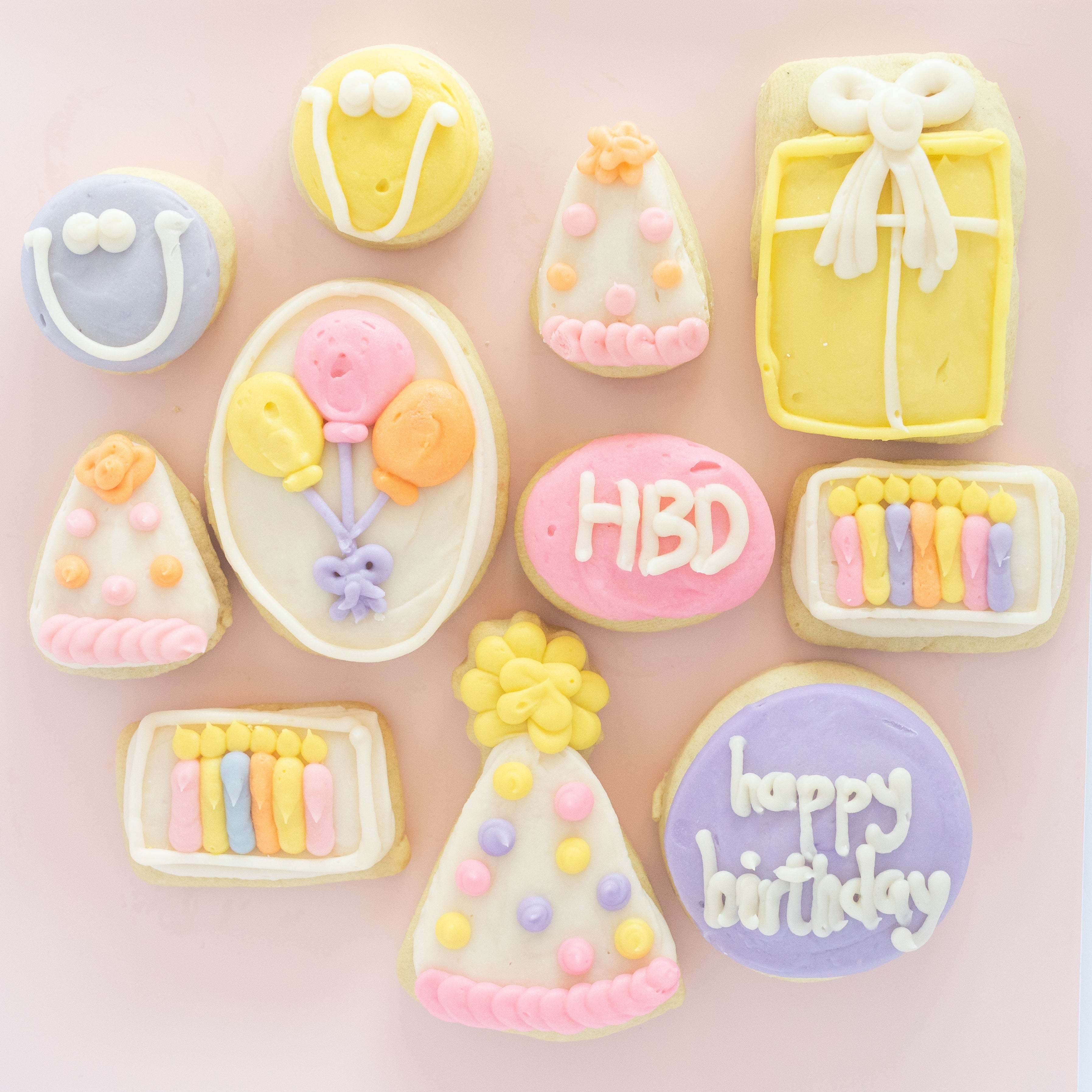 Birthday Sugar Cookies