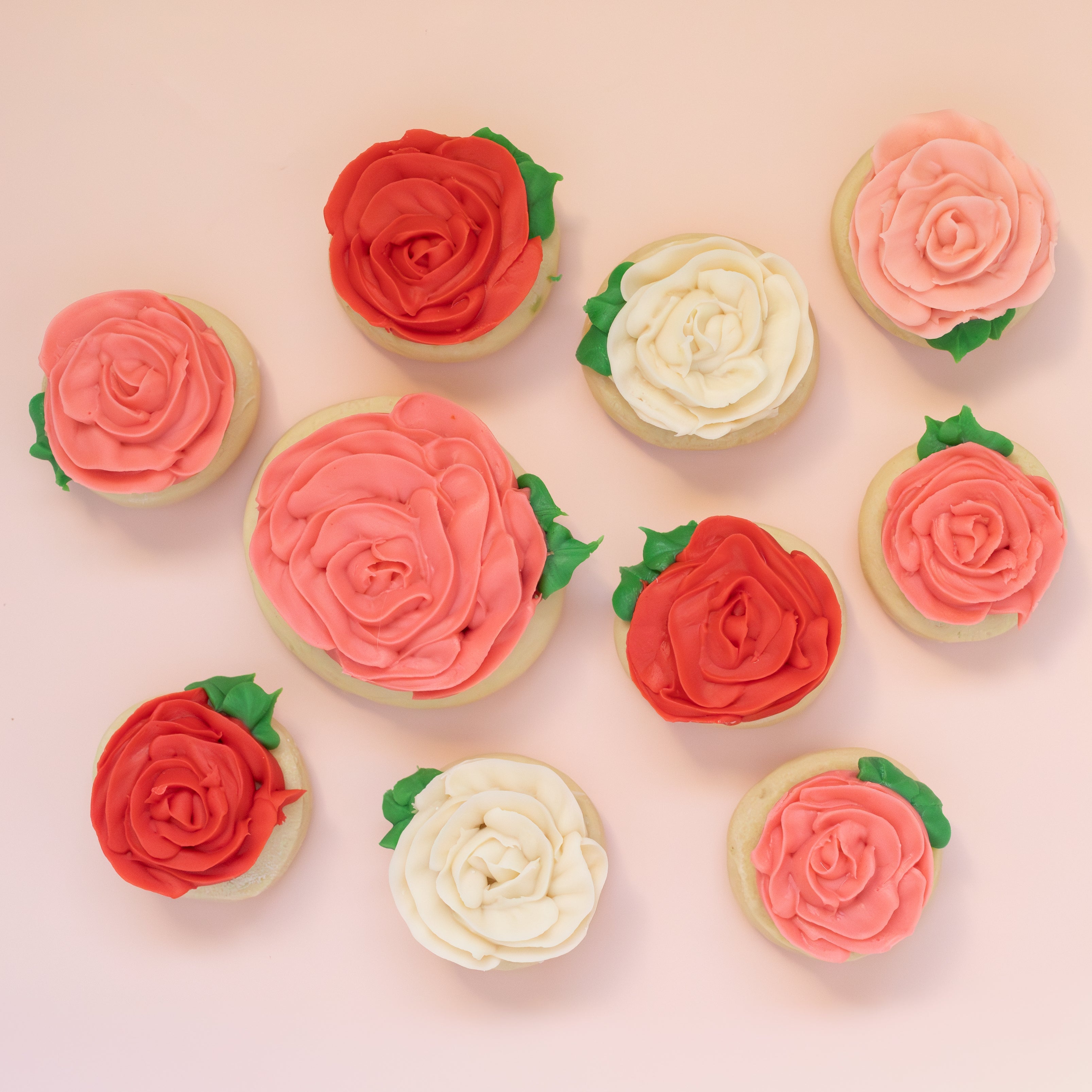 Rose Sugar Cookies