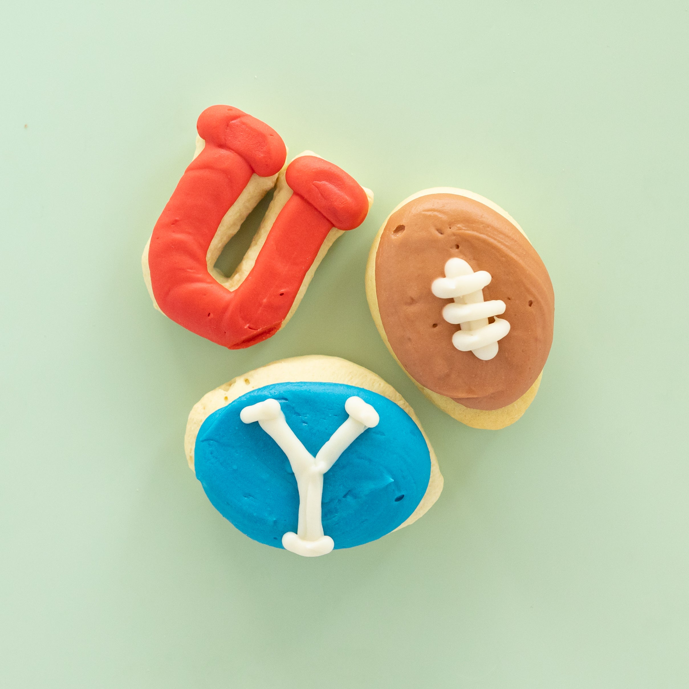 College Football Cookies