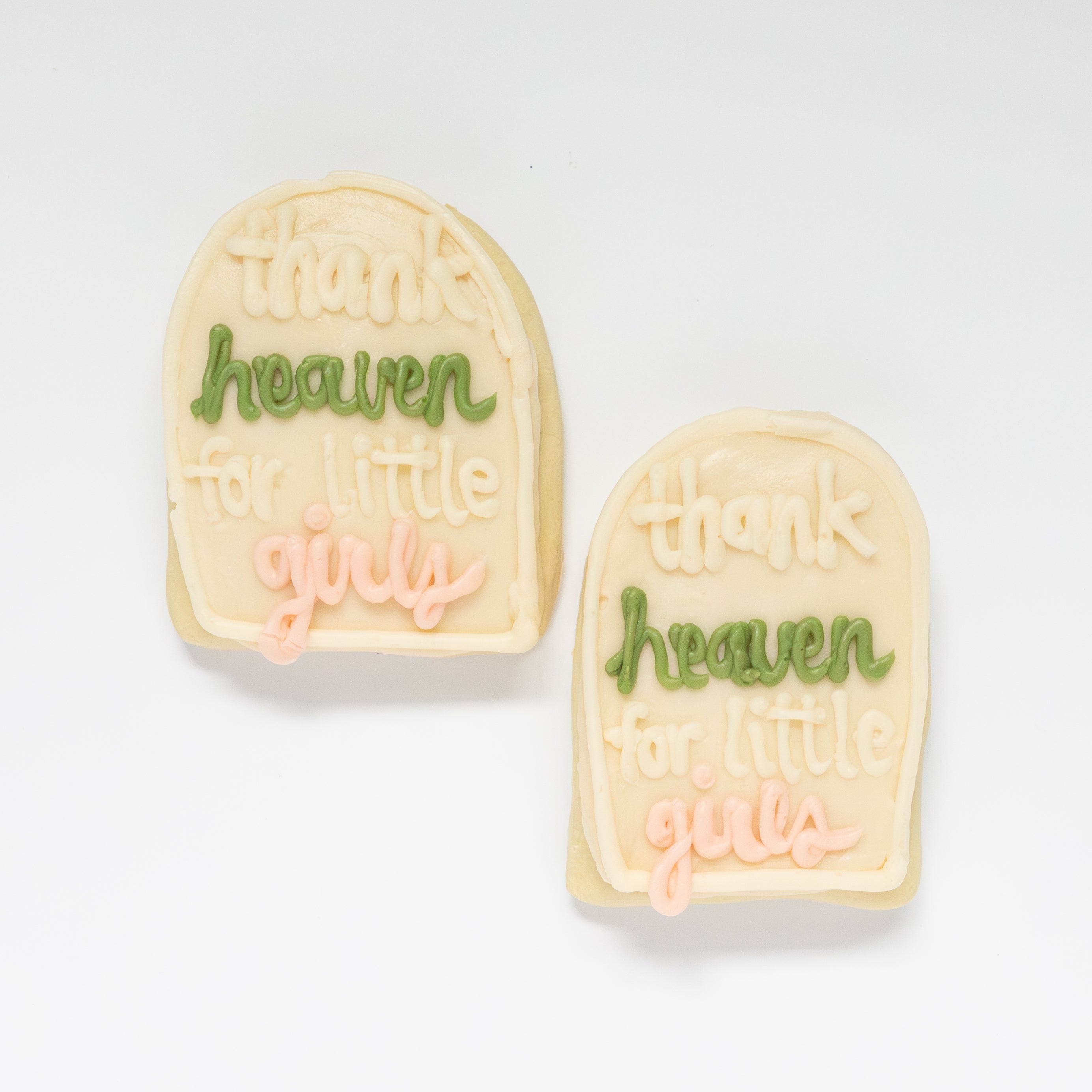 Girl Baby Girl BIG Sugar Cookies (1 Dozen)