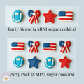 USA 250 Party Pack (8 MINI cookies)