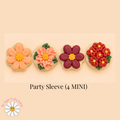 Fall Floral Party Sleeve (4 MINI cookies)