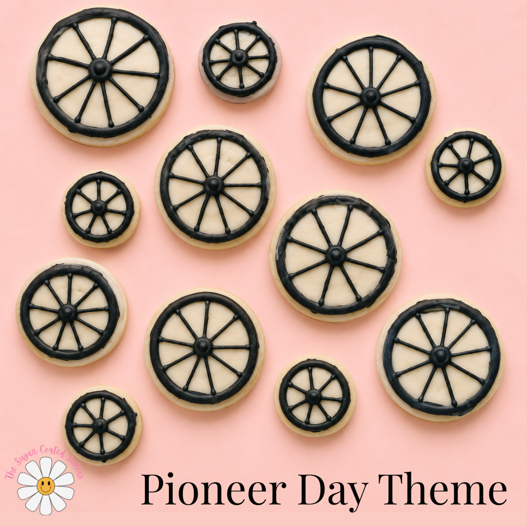 Pioneer Day BIG Sugar Cookies (1 Dozen)
