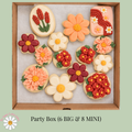 Fall Floral Party Box (6 BIG & 8 MINI)