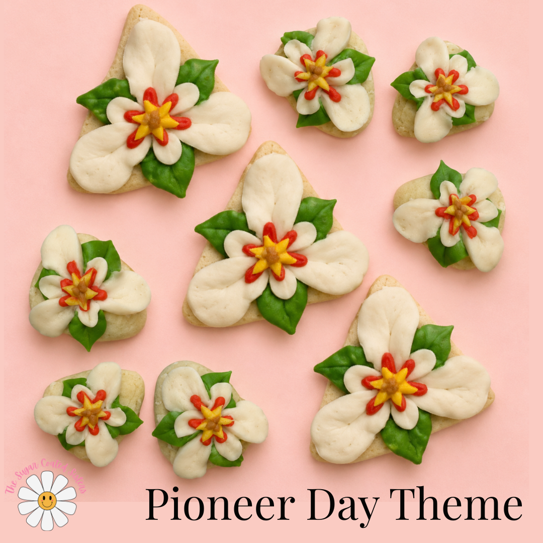 Pioneer Day BIG Sugar Cookies (1 Dozen)