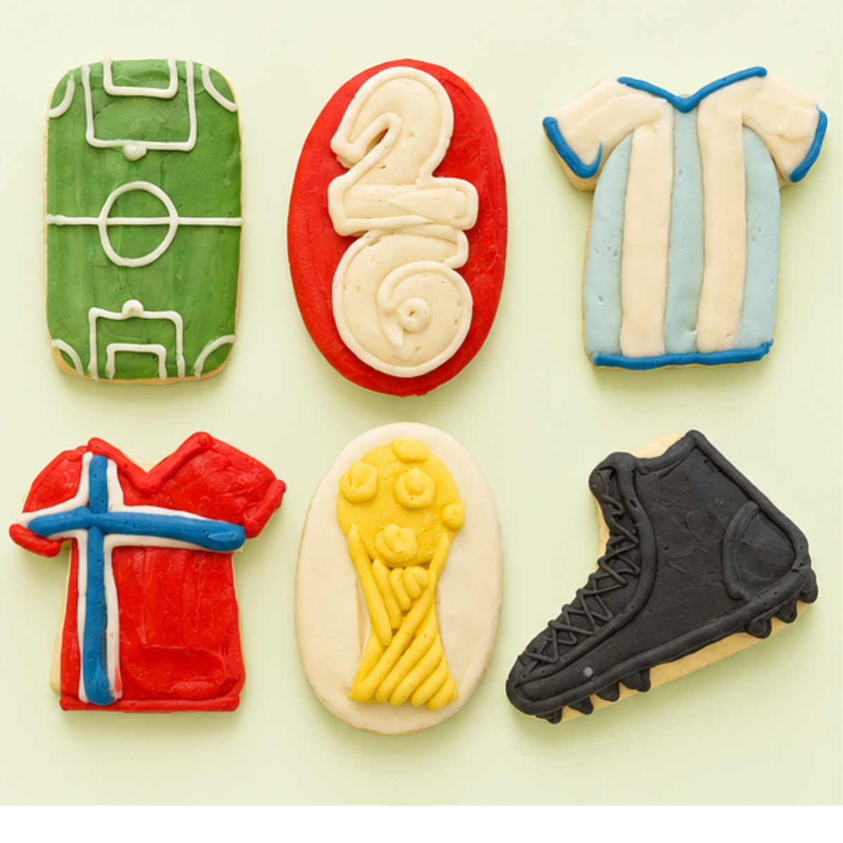 World Cup 2026 BIG Sugar Cookies (1 Dozen)