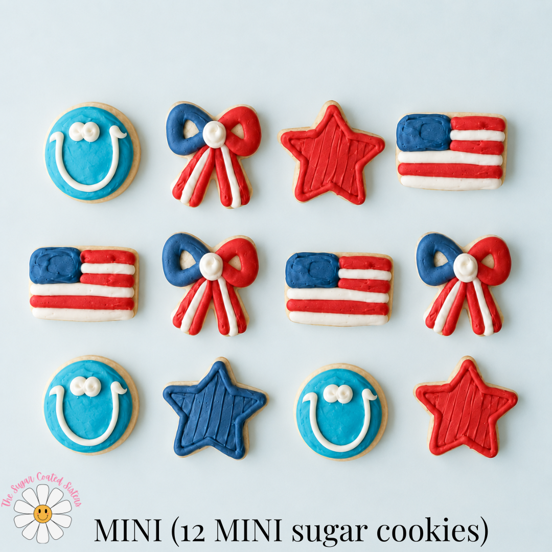 USA 250 MINI Cookies (1 Dozen)