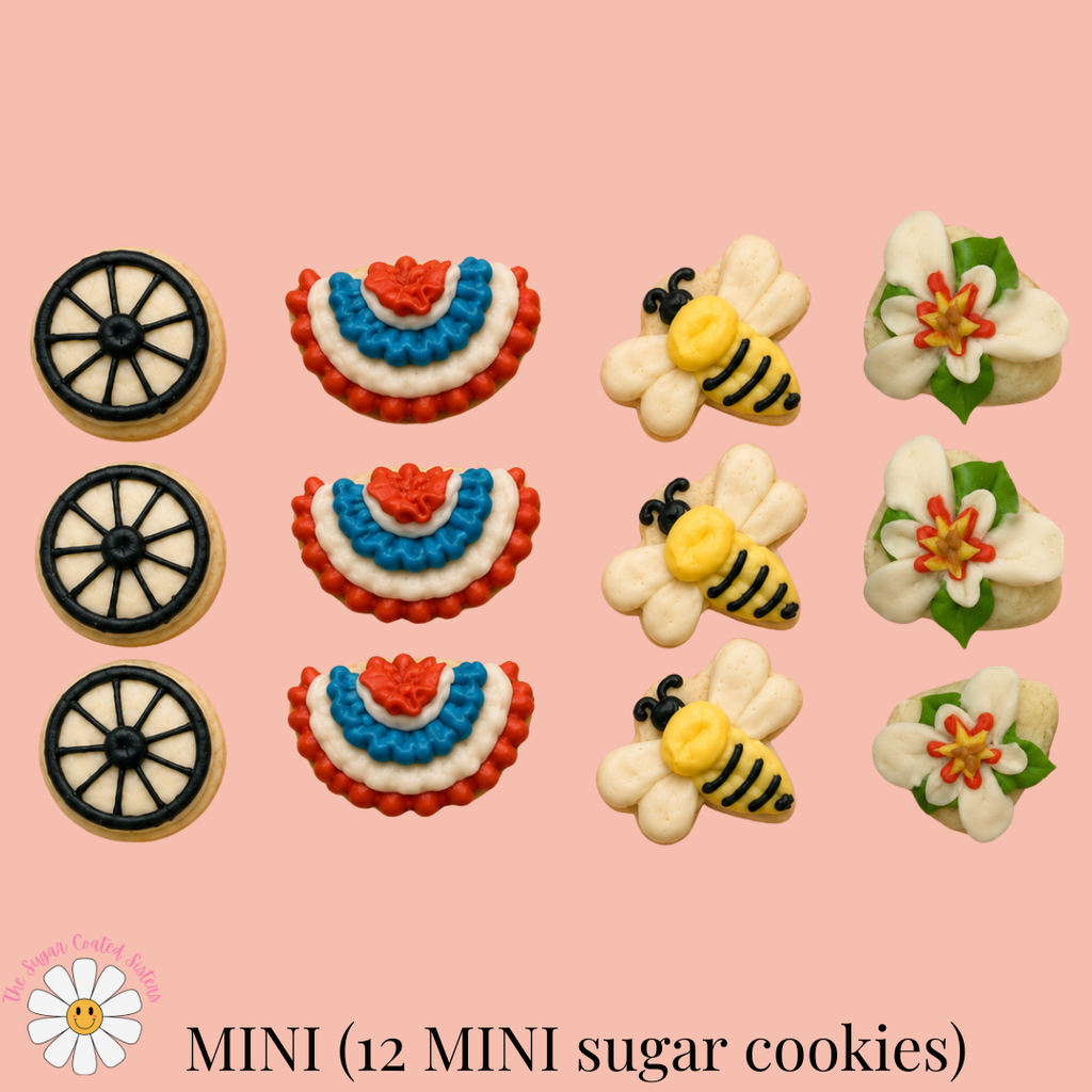 Pioneer Day MINI Cookies (1 Dozen)