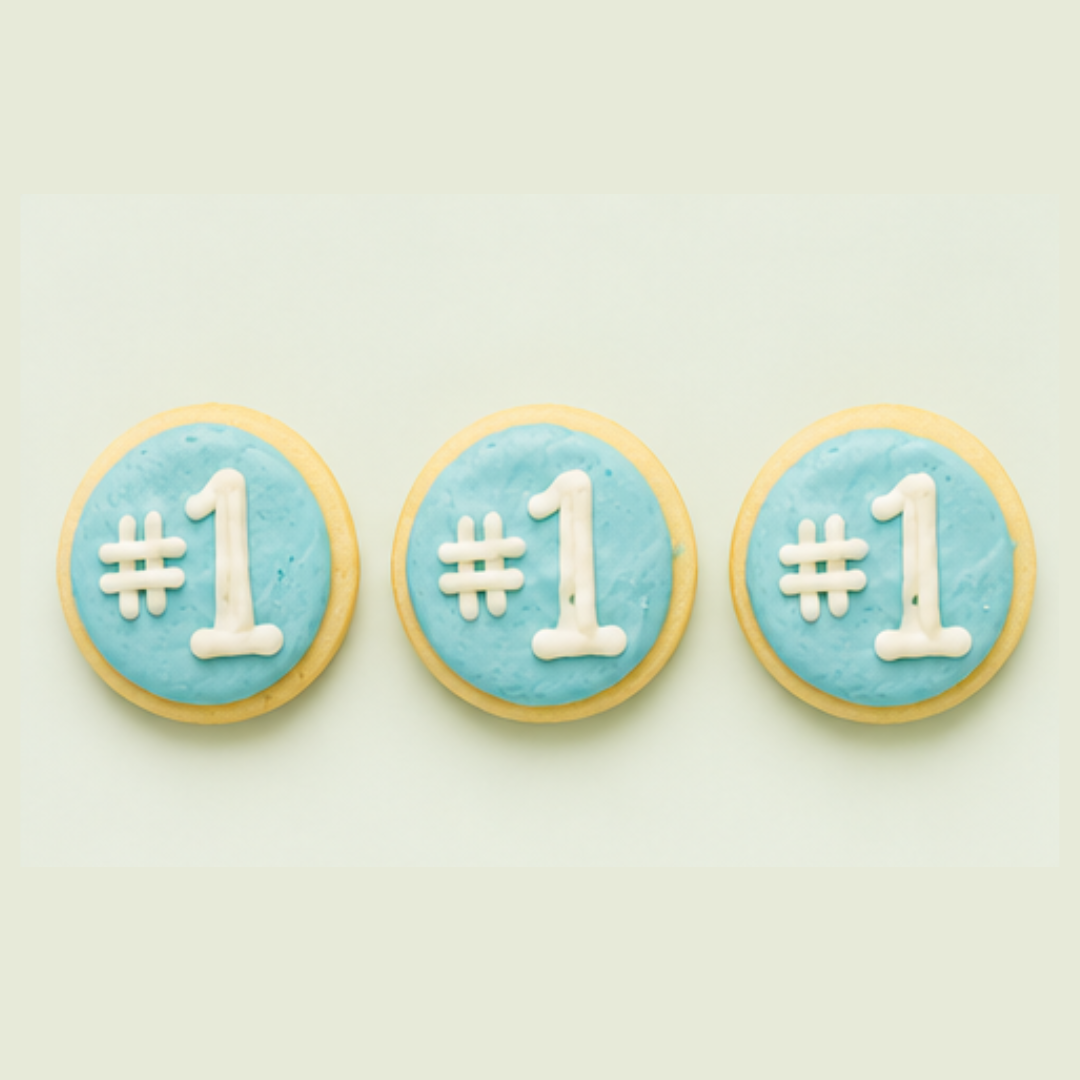 Best Dad by "Par" MINI Cookies (1 Dozen)