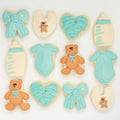 Baby Boy BIG Sugar Cookies (1 Dozen)