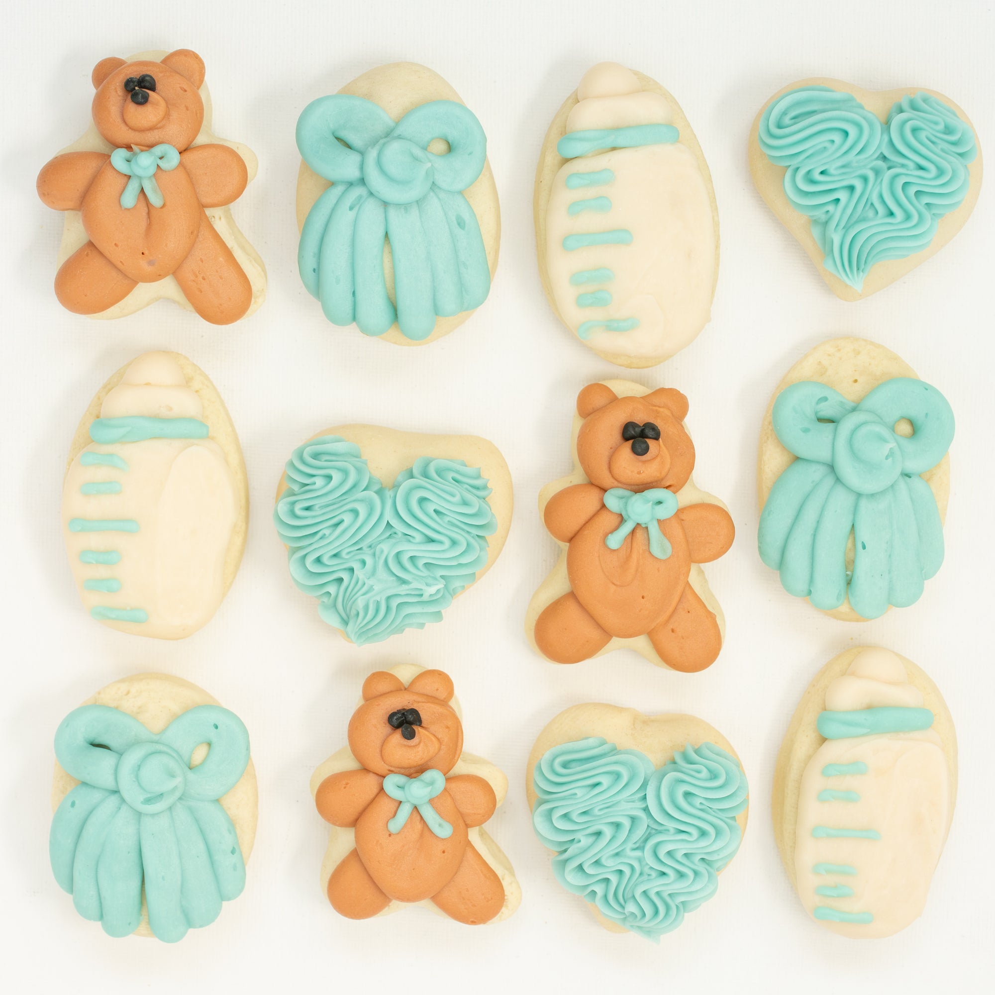 Baby Boy MINI cookies (1 dozen)