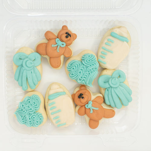 Baby Boy Party Pack (8 MINI cookies)