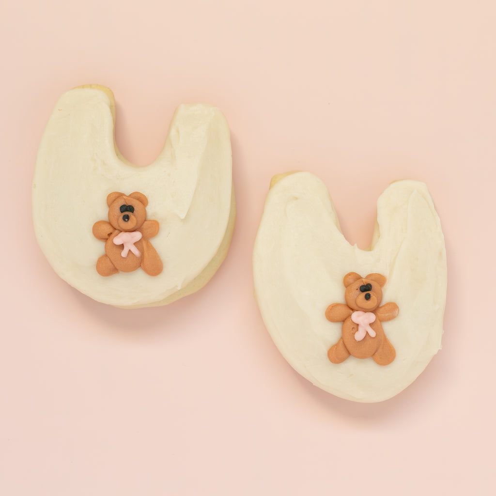 Baby Girl BIG Sugar Cookies (1 Dozen)