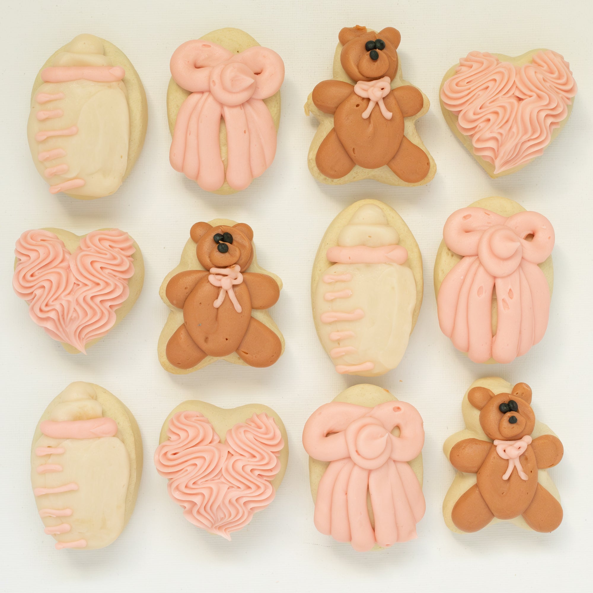 Baby Girl MINI cookies (1 dozen)