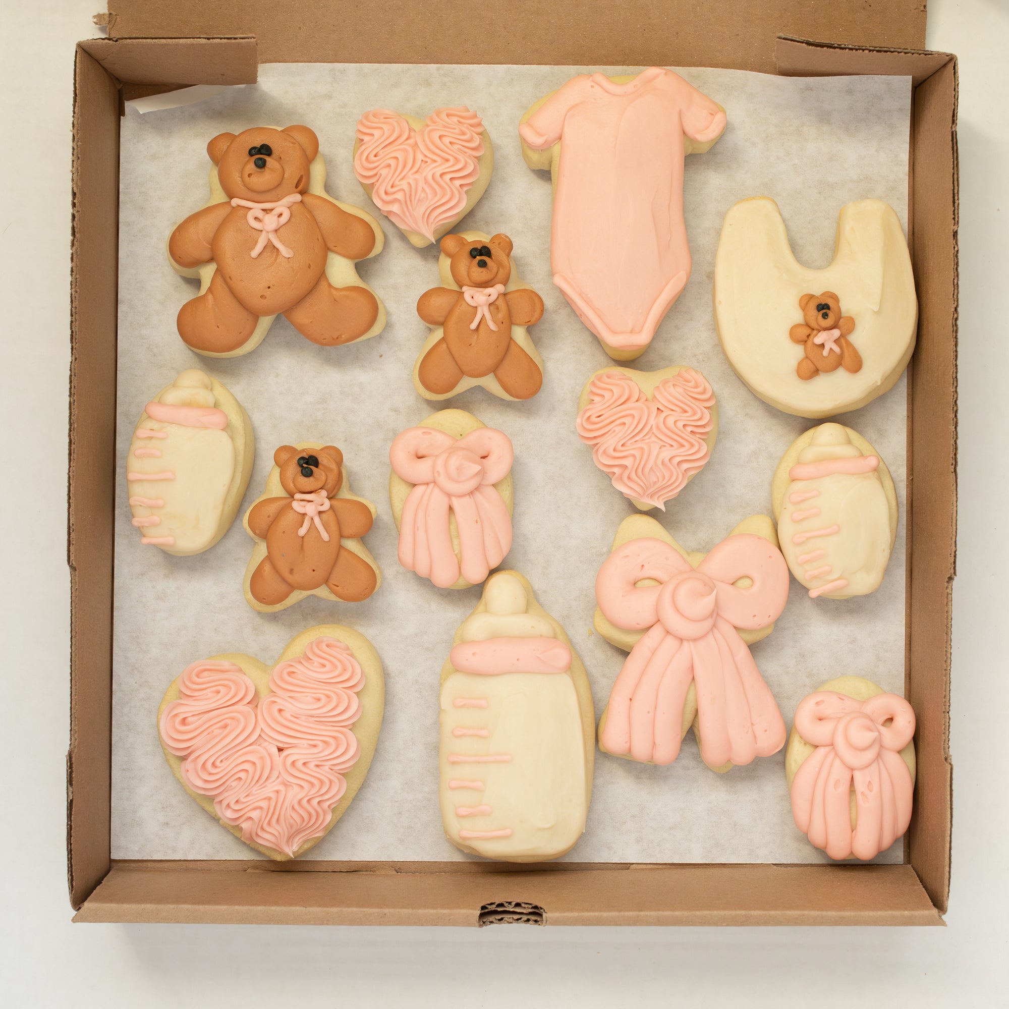 Baby Girl Party Box (6 BIG & 8 MINI)