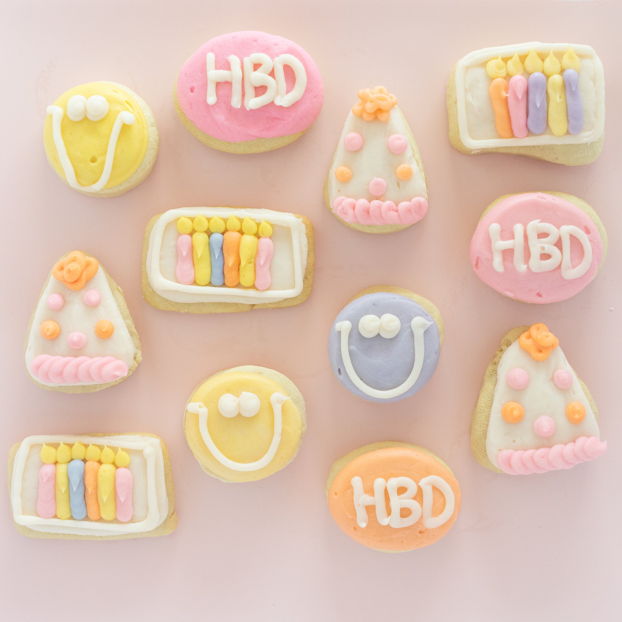 Birthday Girl MINI Cookies (1 Dozen)