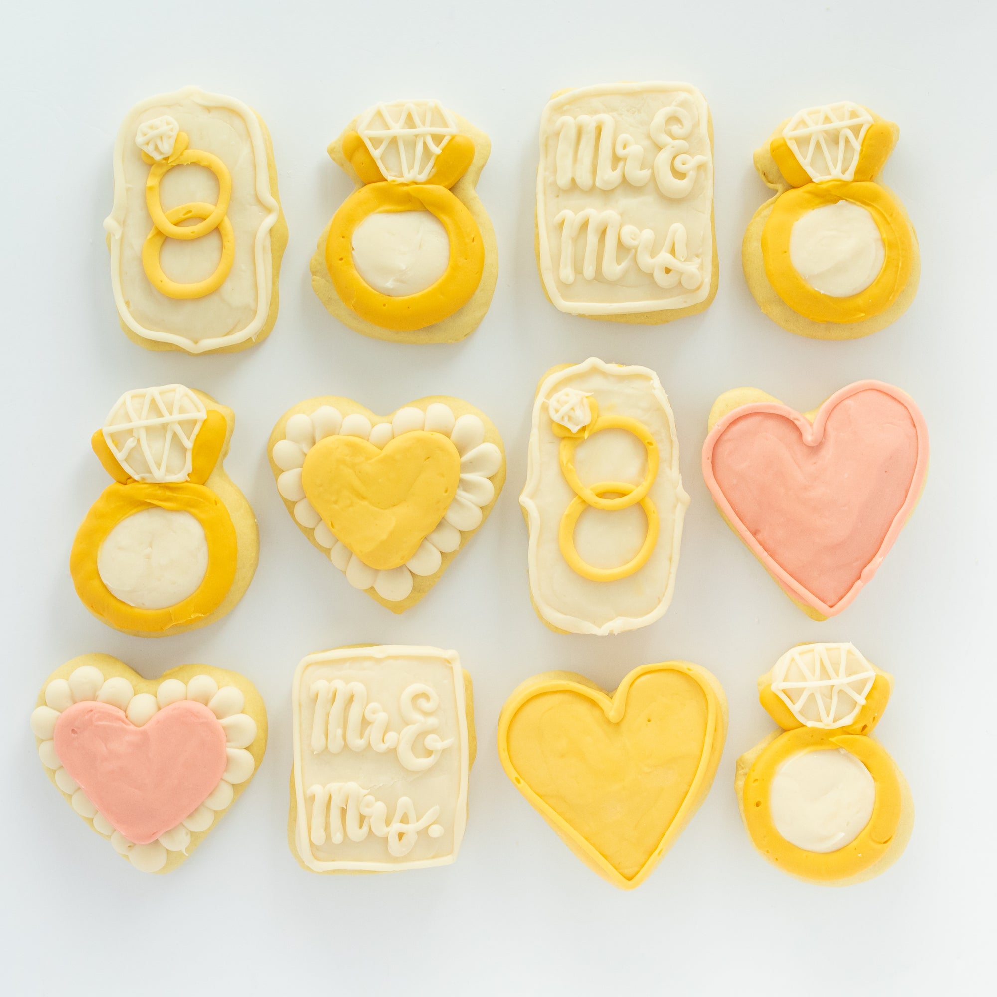 Bridal BIG Cookies (1 Dozen)