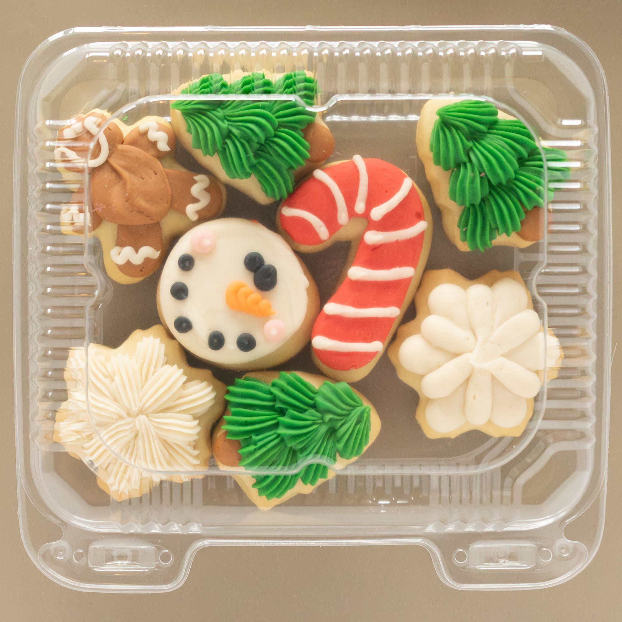 Classic Christmas Party Pack (8 MINI Sugar Cookies)
