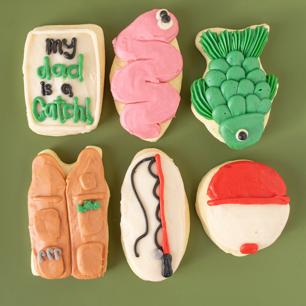 My Dad's a Catch BIG Sugar Cookies (1 Dozen)