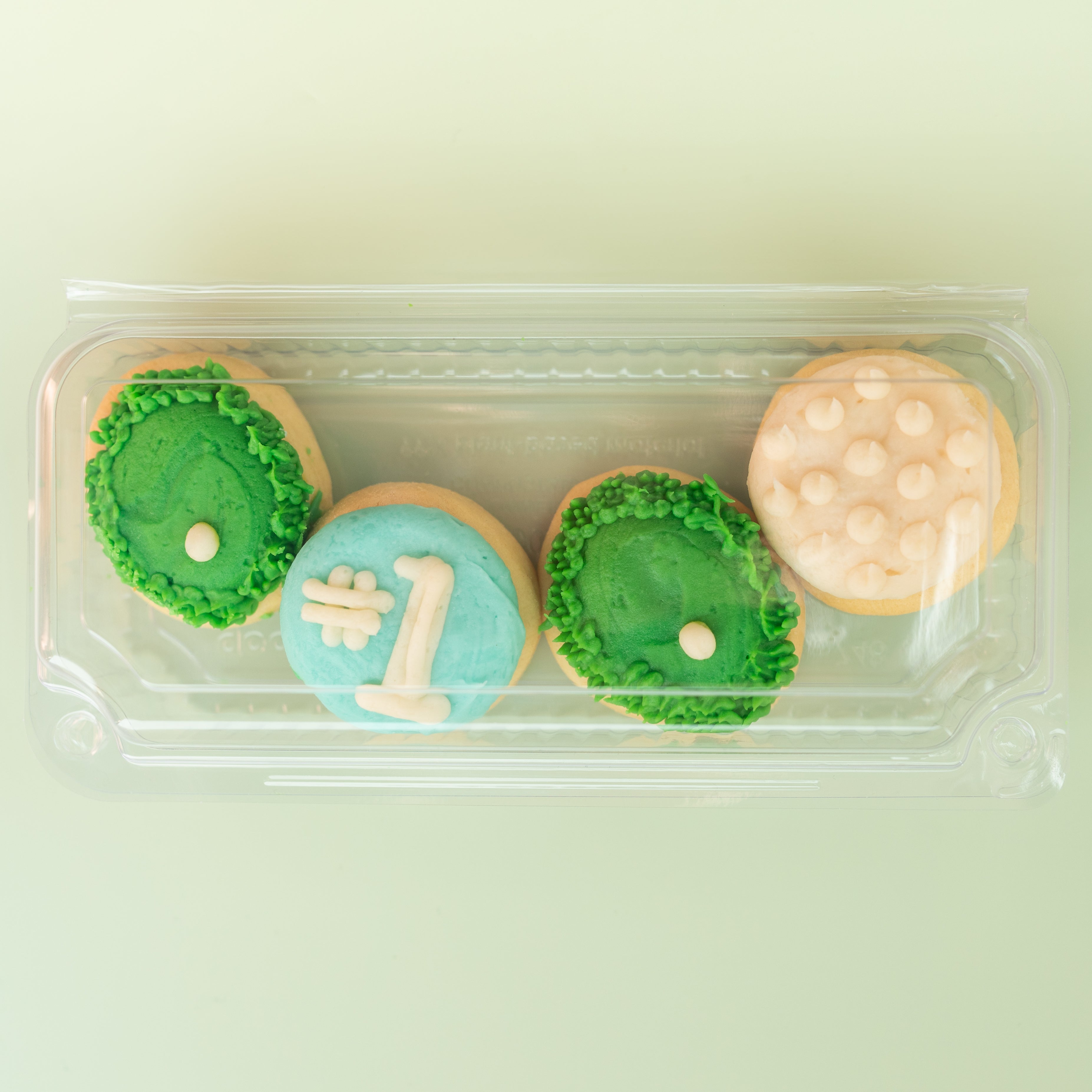 Best Dad by "Par" Party Sleeve (4 MINI cookies)
