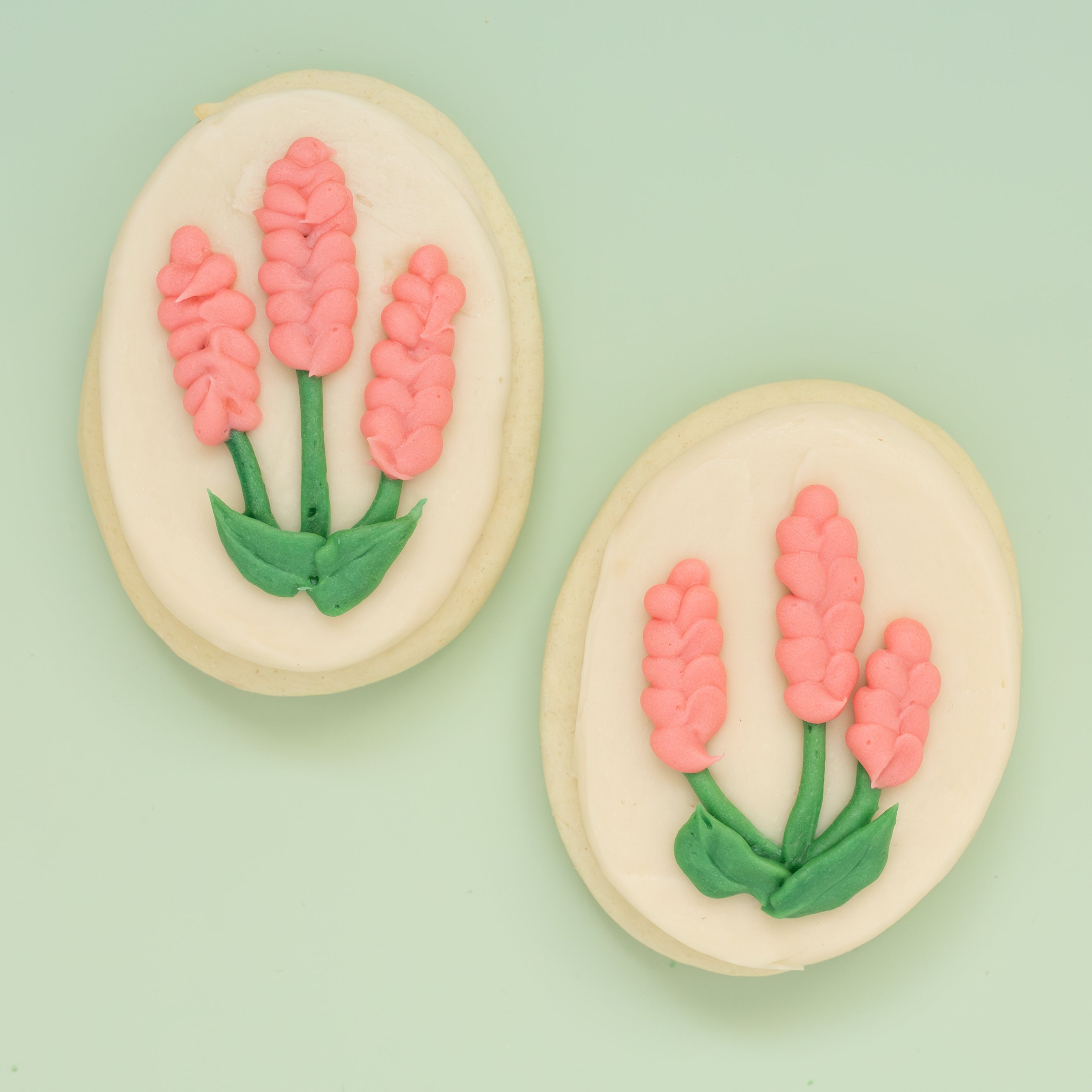 Floral BIG Sugar Cookies (1 Dozen)