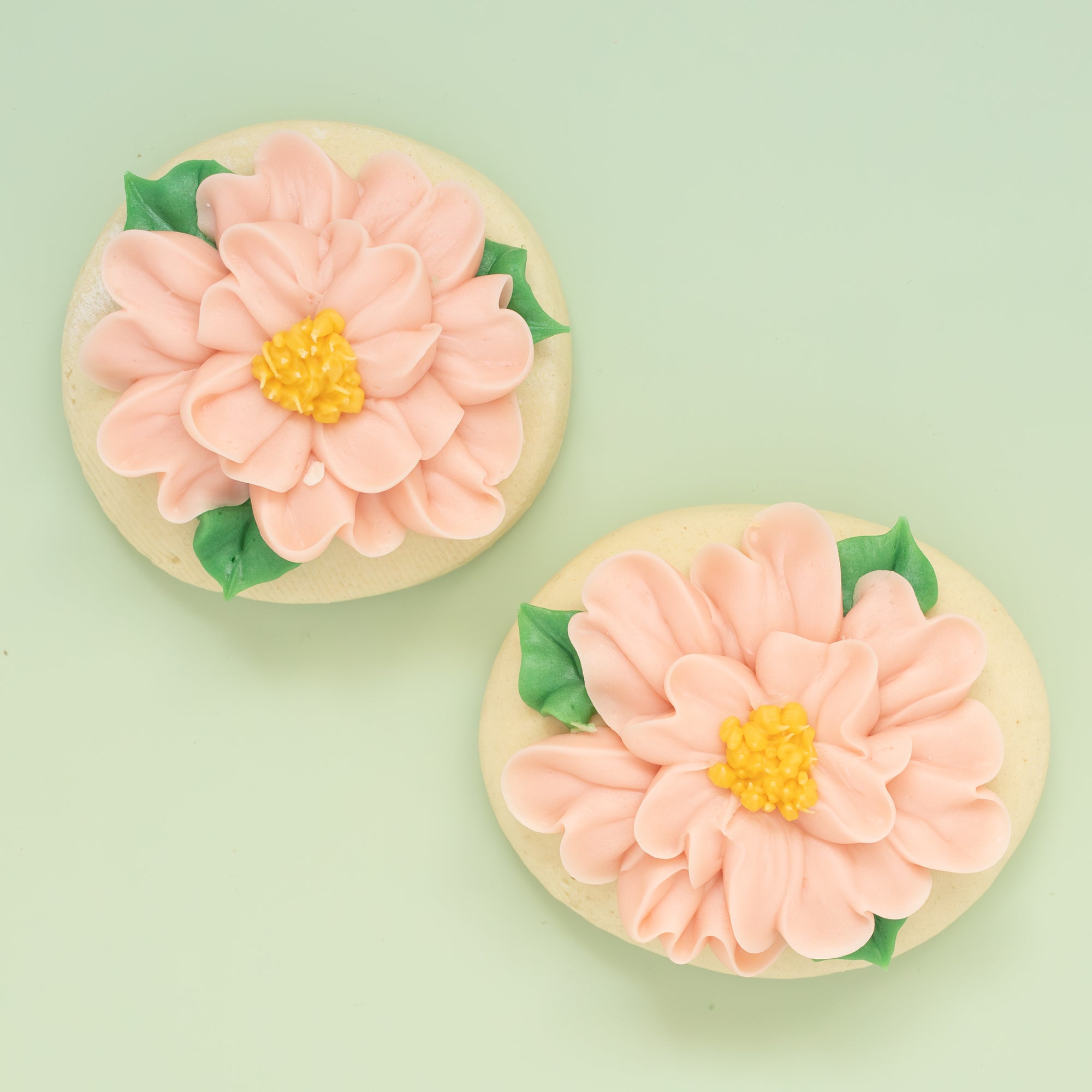 Floral BIG Sugar Cookies (1 Dozen)