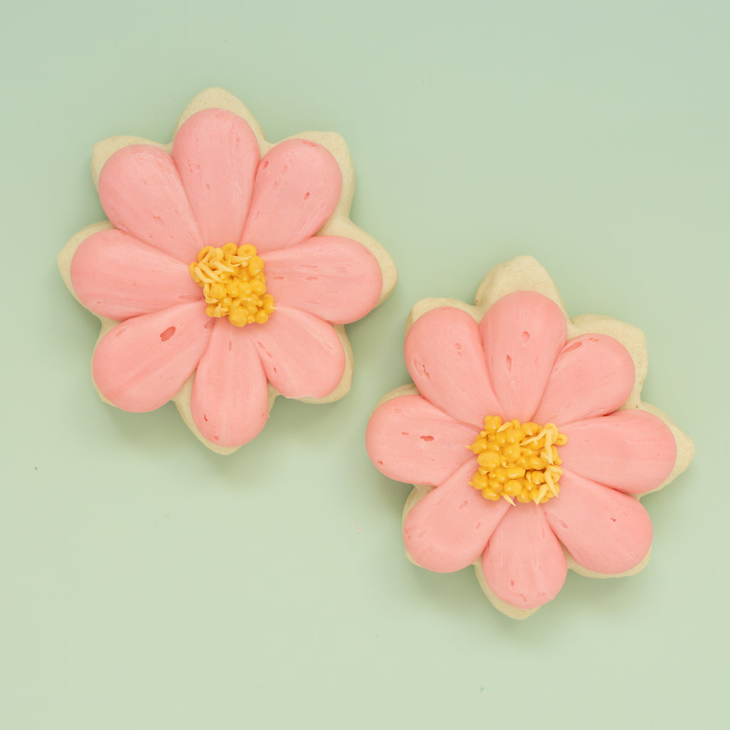 Floral BIG Sugar Cookies (1 Dozen)