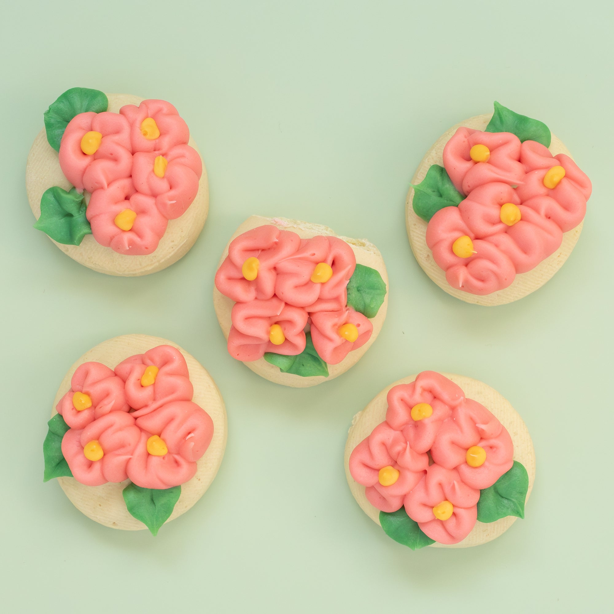 Floral MINI cookies (1 dozen)