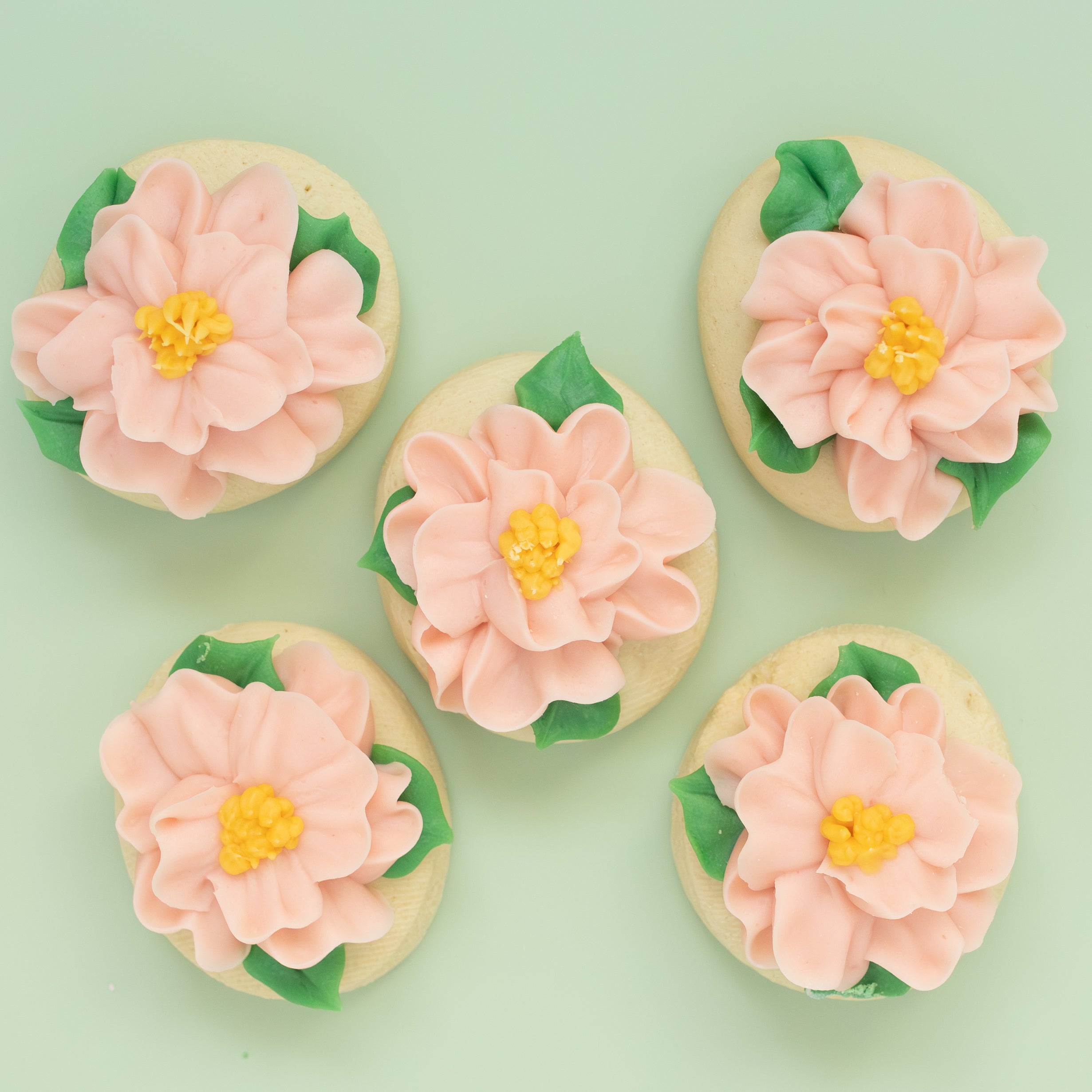 Floral MINI cookies (1 dozen)