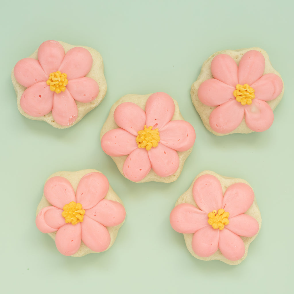 Floral MINI cookies (1 dozen)