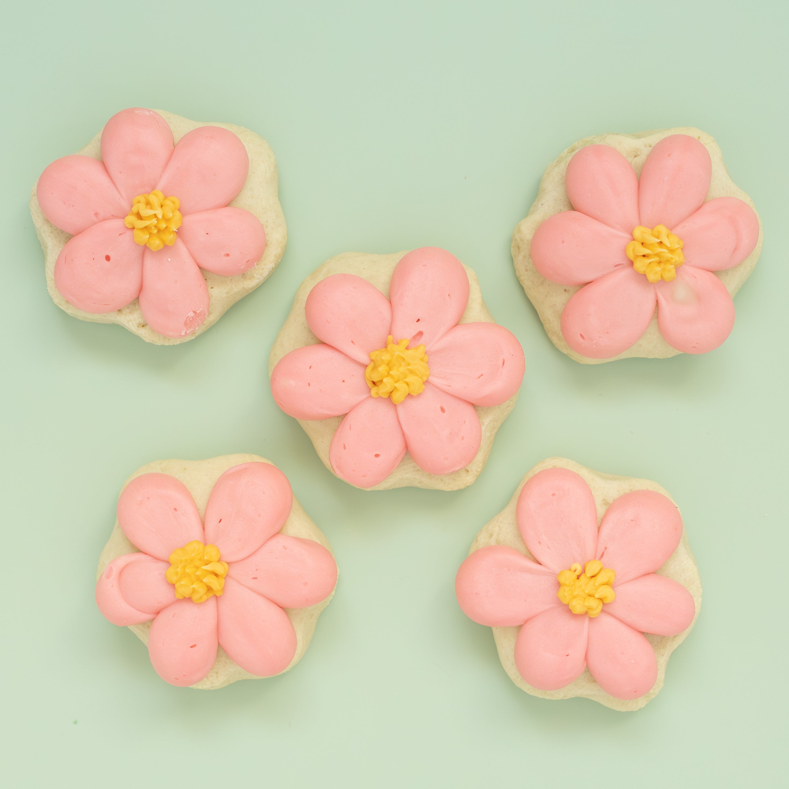 Floral MINI cookies (1 dozen)
