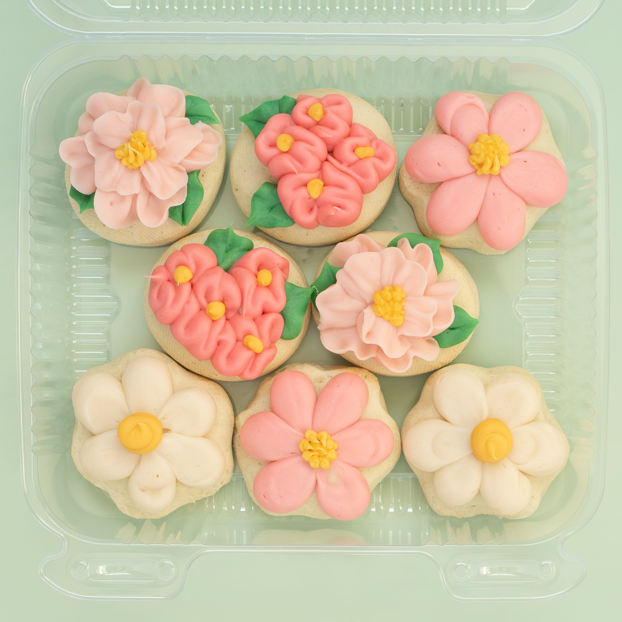 Floral Party Pack (8 MINI cookies)