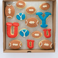 Football Party Box (6 BIG & 8 MINI Sugar Cookies)