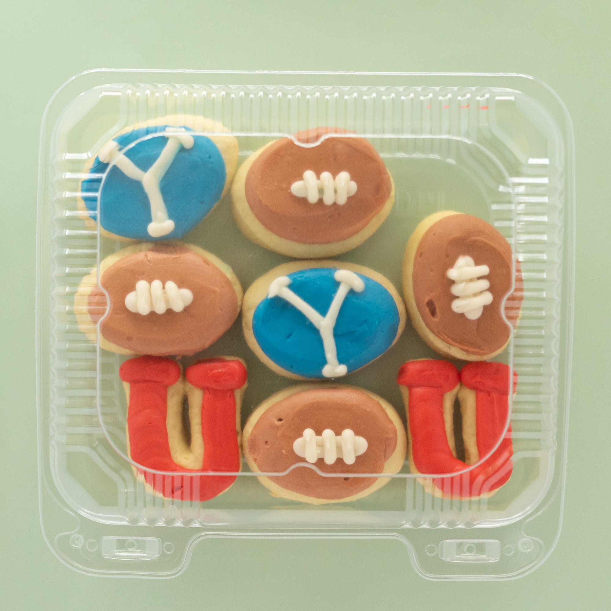 Football Party Pack (8 mini cookies)