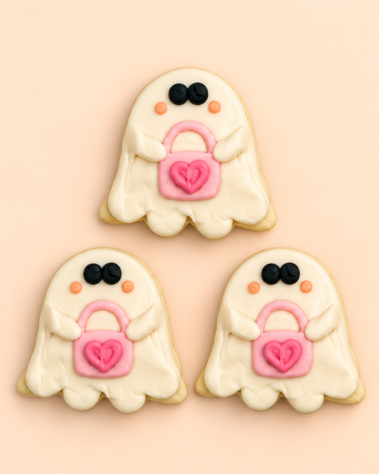 Boo BIG Sugar Cookies (1 Dozen)