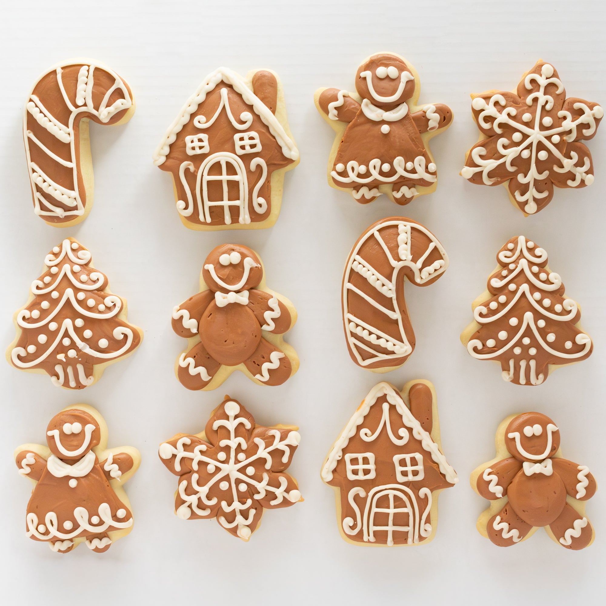 Gingerbread BIG Sugar Cookies (1 Dozen)