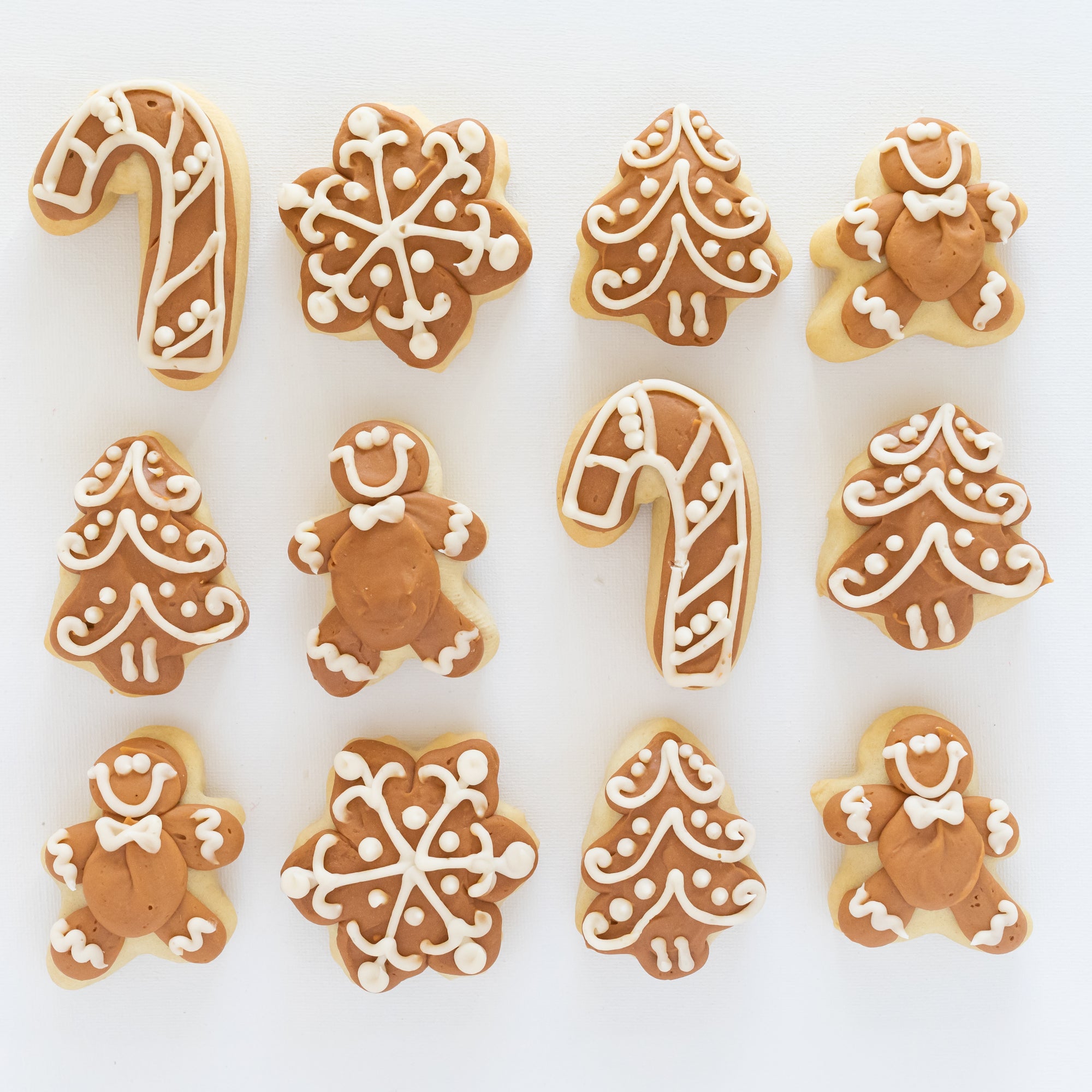 Gingerbread MINI Sugar Cookies (1 Dozen)