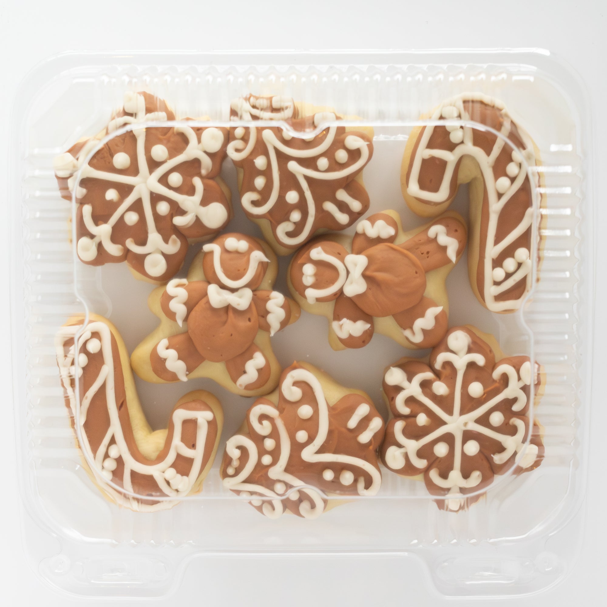 Gingerbread Party Pack (8 MINI Sugar Cookies)