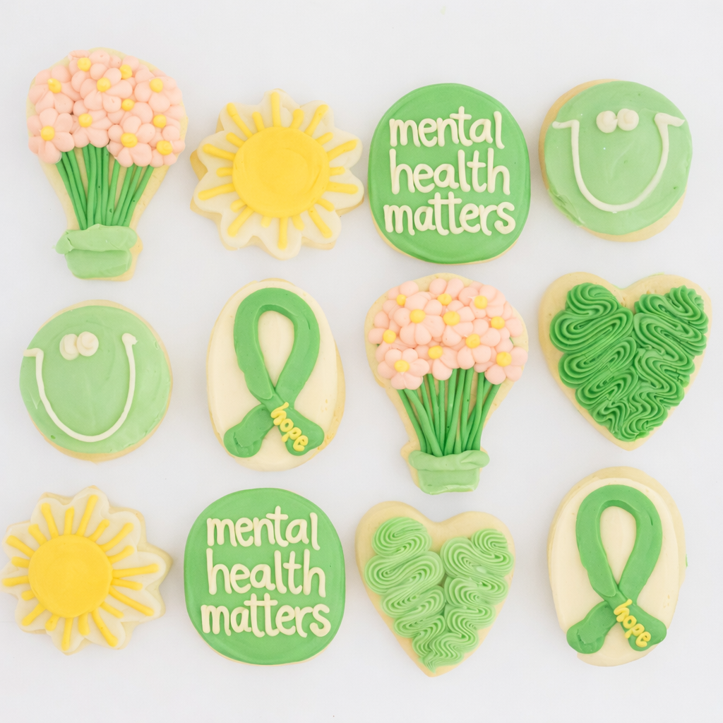 Mental Health Matters BIG Sugar Cookies (1 Dozen)