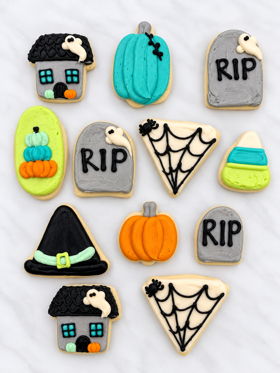 Creeper BIG Sugar Cookies (1 Dozen)
