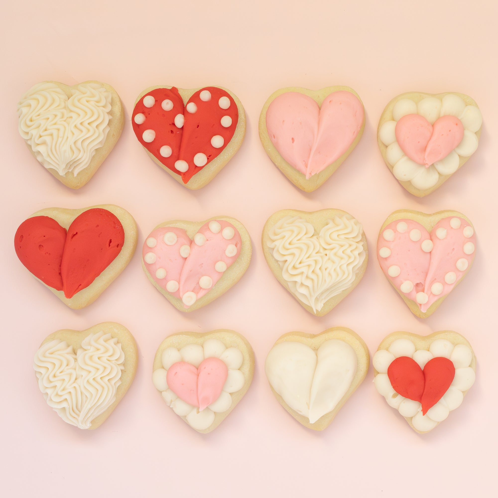 Heart MINI cookies (1 dozen)