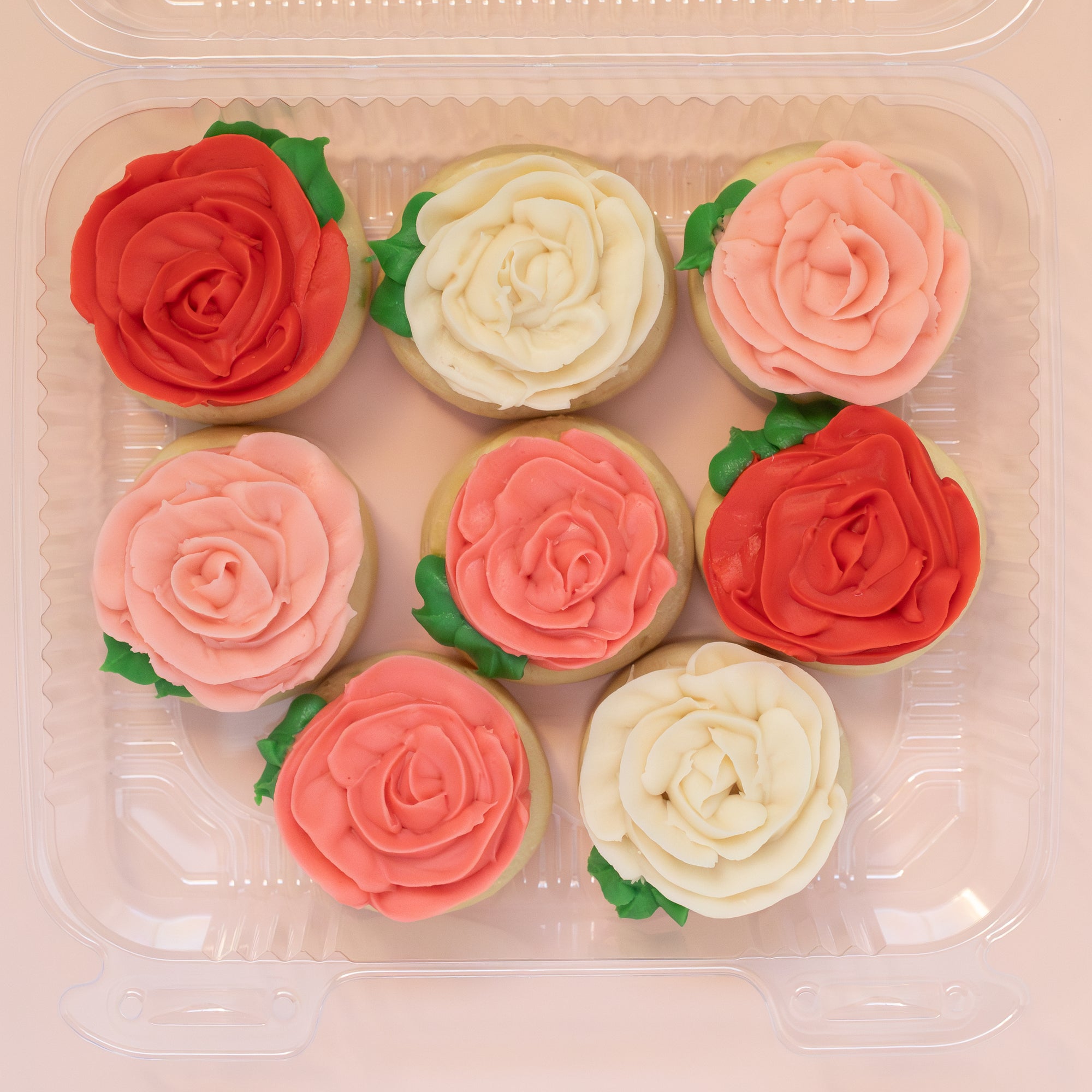 Rose Party Pack (8 MINI cookies)