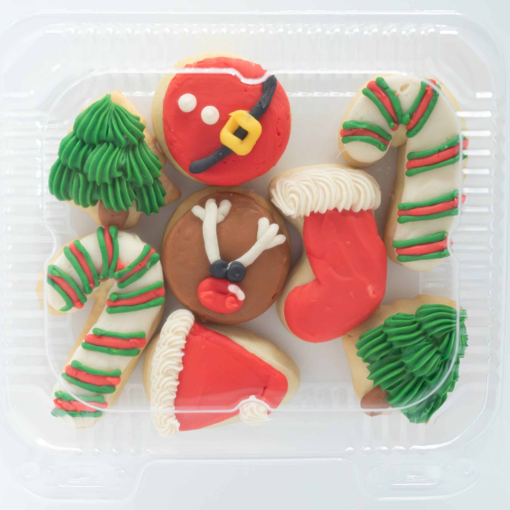 Santa Party Pack (8 MINI Sugar Cookies)
