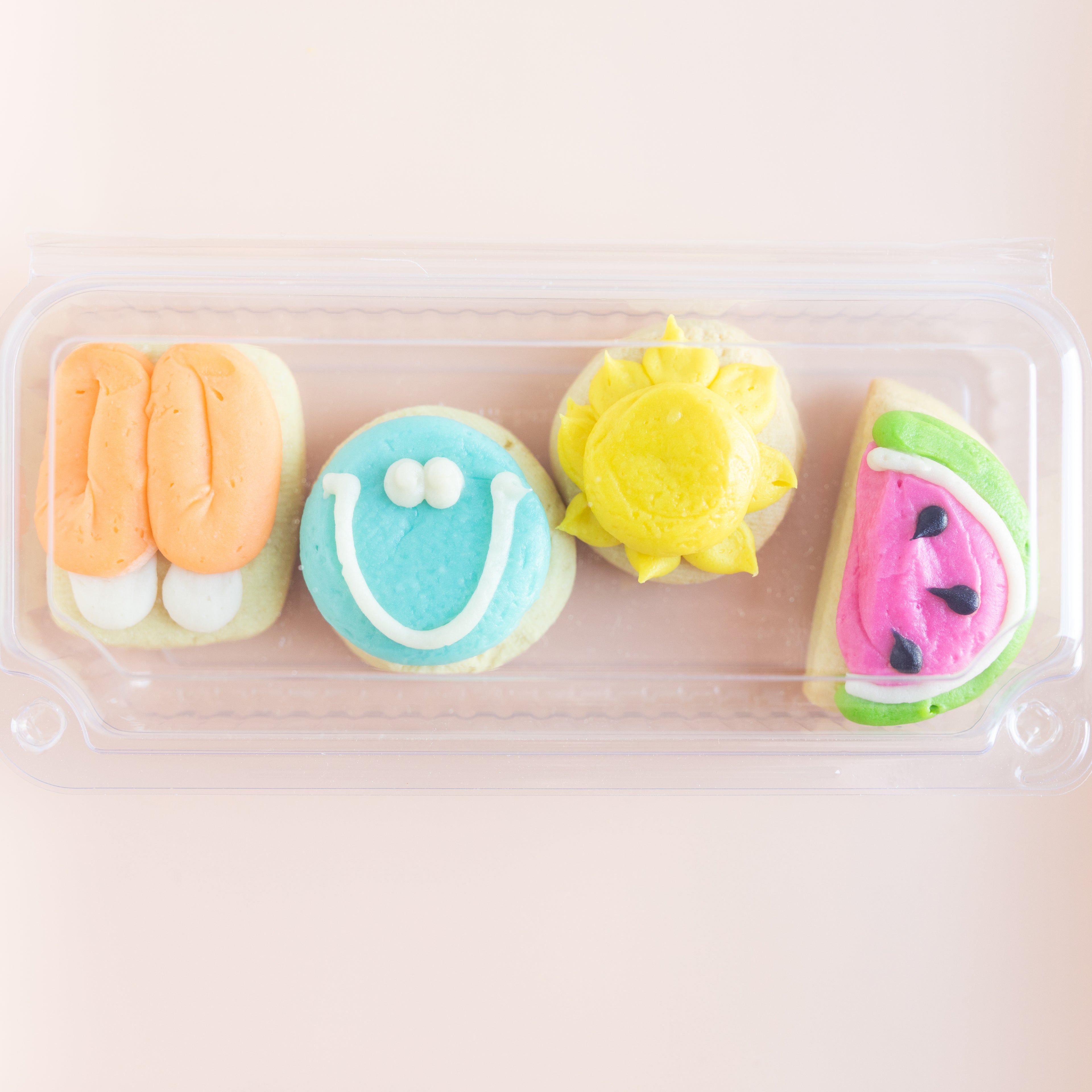 Summer Party Sleeve (4 MINI cookies)