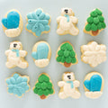Winter MINI Sugar Cookies (1 Dozen)