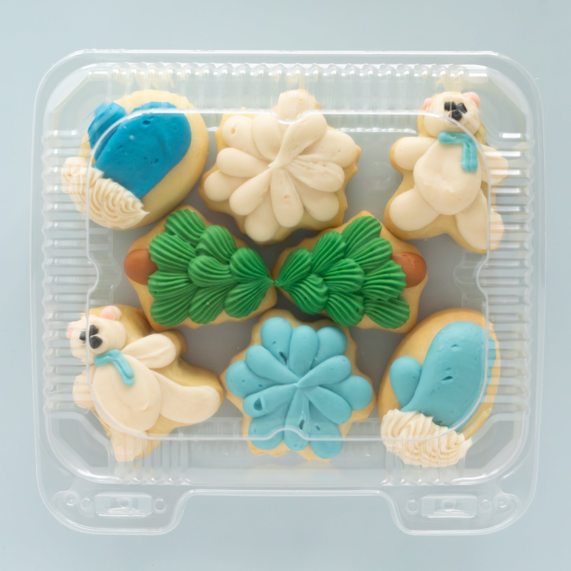 Winter Party Pack (8 MINI Sugar Cookies)