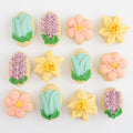 Spring Floral MINI cookies (1 dozen)